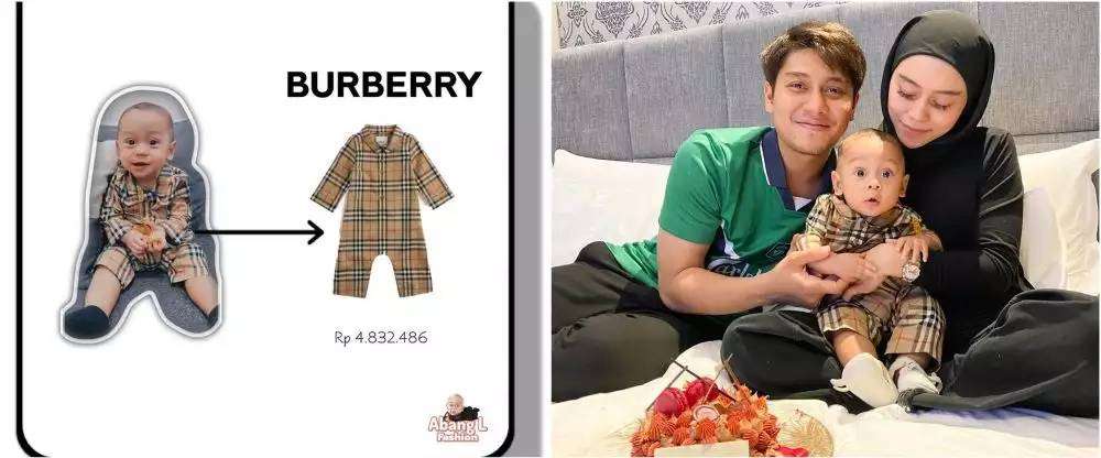 Potret Baby Leslar Anak Lesty Kejora yang Sering Pakai Outfit Mahal