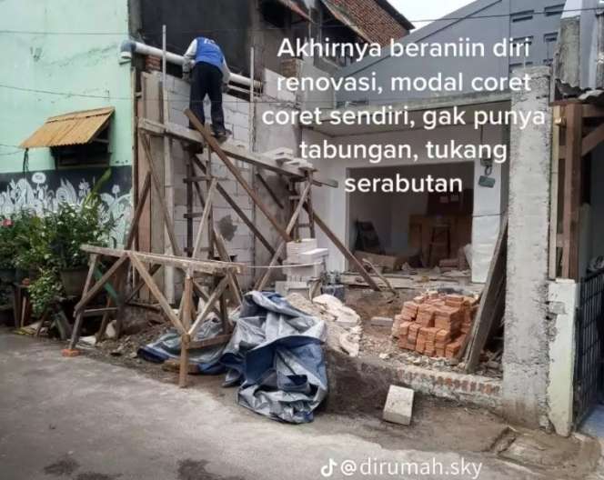 Potret Rumah Sempit Direnovasi Jadi Super Keren, Hasilhya Beda Banget, Bak Langit dan Bumi!