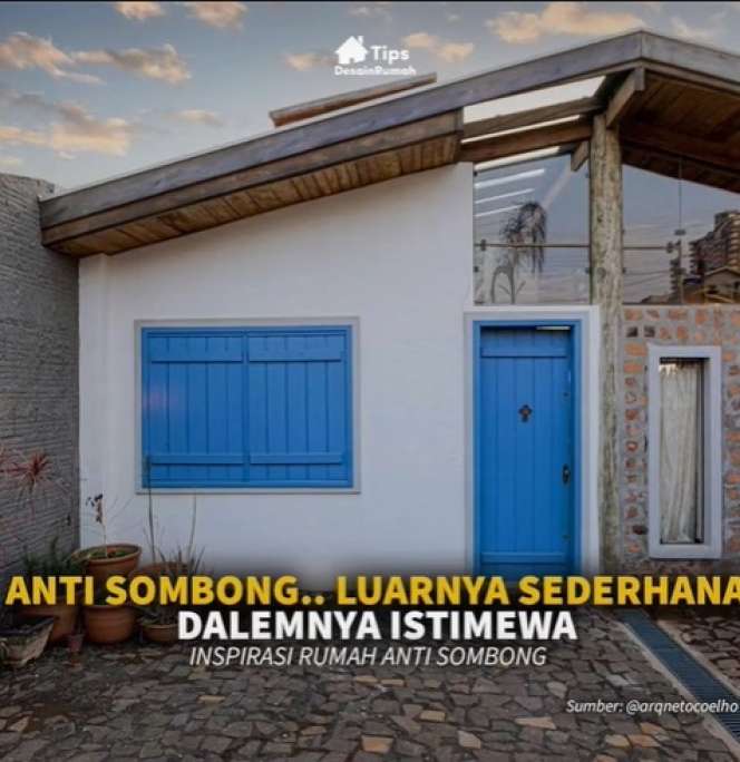 Potret Rumah `Anti Sombong` Dari Luar Terlihat Sulit, Ternyata Dalam Super Elite!