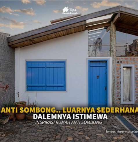 Potret Rumah `Anti Sombong` Dari Luar Terlihat Sulit, Ternyata Dalam Super Elite!