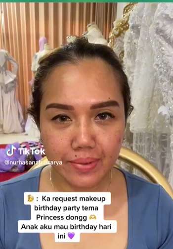 Potret Transformasi Emak-emak Dirias Bak Princes, Hasilnya Beda Banget, Bikin Pangling!