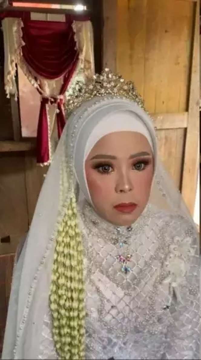 Potret Wanita Lugu Dirias MUA Jadi Pengantin Cantik, Dulu Wajahnya Selalu Dibully, Kini Bikin Melongo!