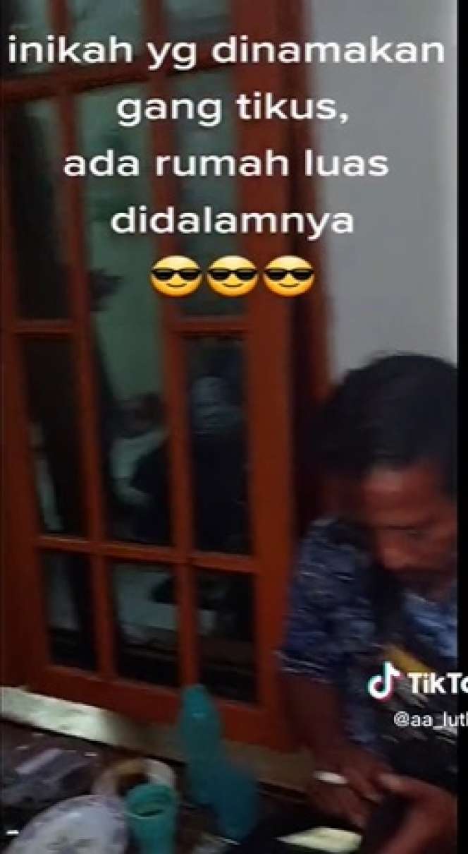Potret Gang Tikus yang di Dalamnya Terdapat Rumah Besar, Begini Penampakan Isinya