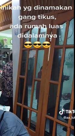 Potret Gang Tikus yang di Dalamnya Terdapat Rumah Besar, Begini Penampakan Isinya