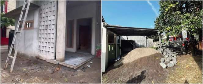 Viral Rumah Low Budget Tanpa Keramik, Cat Dinding, dan Plafon, Tapi Dalamnya Bikin Takjub!