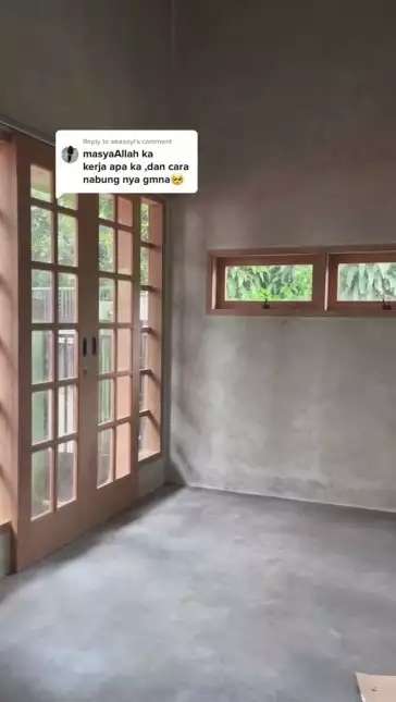 Viral Rumah Low Budget Tanpa Keramik, Cat Dinding, dan Plafon, Tapi Dalamnya Bikin Takjub!