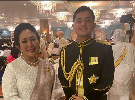 Hadiri Pernikahan Keluarga Kerajaan Brunei, Potret Titiek Soeharto Bersama Putra Mahkota Curi Perhatian!