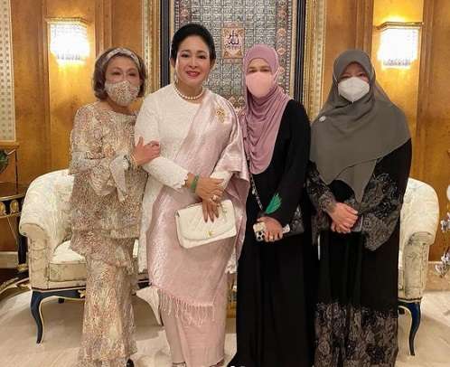 Hadiri Pernikahan Keluarga Kerajaan Brunei, Potret Titiek Soeharto Bersama Putra Mahkota Curi Perhatian!