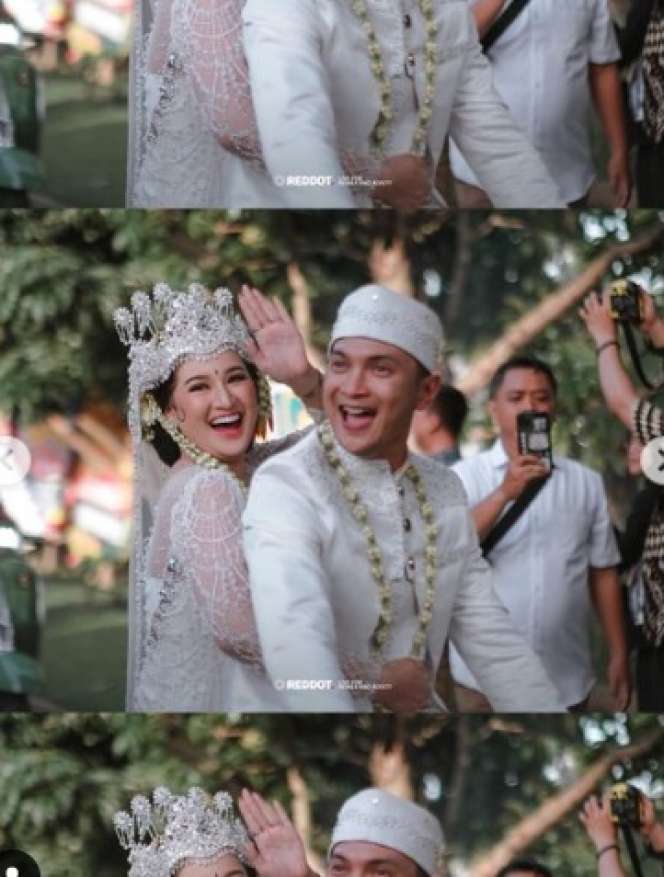 Potret Pernikahan Reiner Manopo dan Adisty Juniar, Ajang Temu Kangen Pemain Genta Buana!