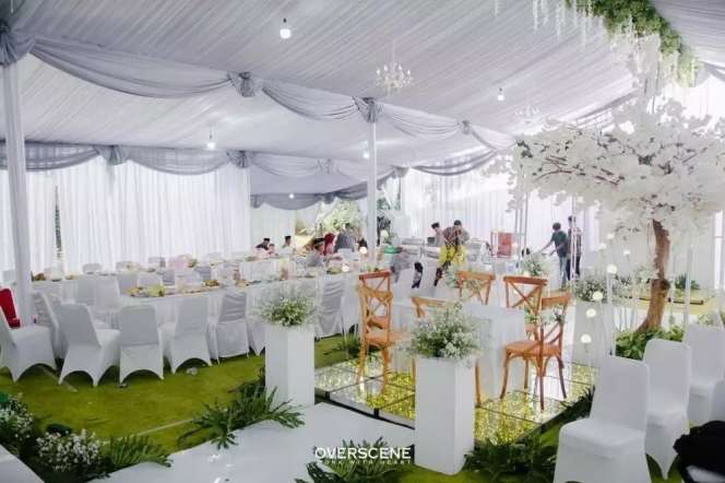 Viral Ladang Sayur Disulap Jadi Venue Nikah, Dekorasinya Bak Pernikahan Princess, Mewah Banget!