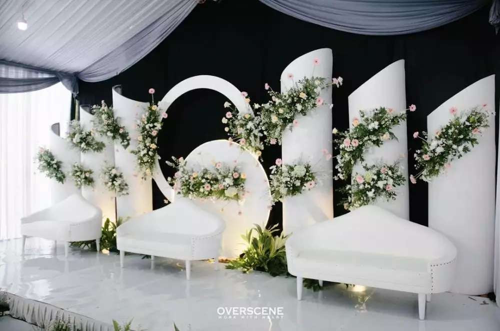 Viral Ladang Sayur Disulap Jadi Venue Nikah, Dekorasinya Bak Pernikahan Princess, Mewah Banget!