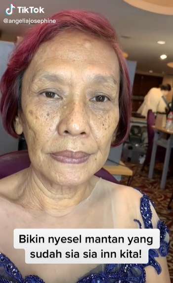 Potret Transformasi Emak-emak Dirias MUA, Hasilnya Beda Banget, Mirip Reza Artamevia!