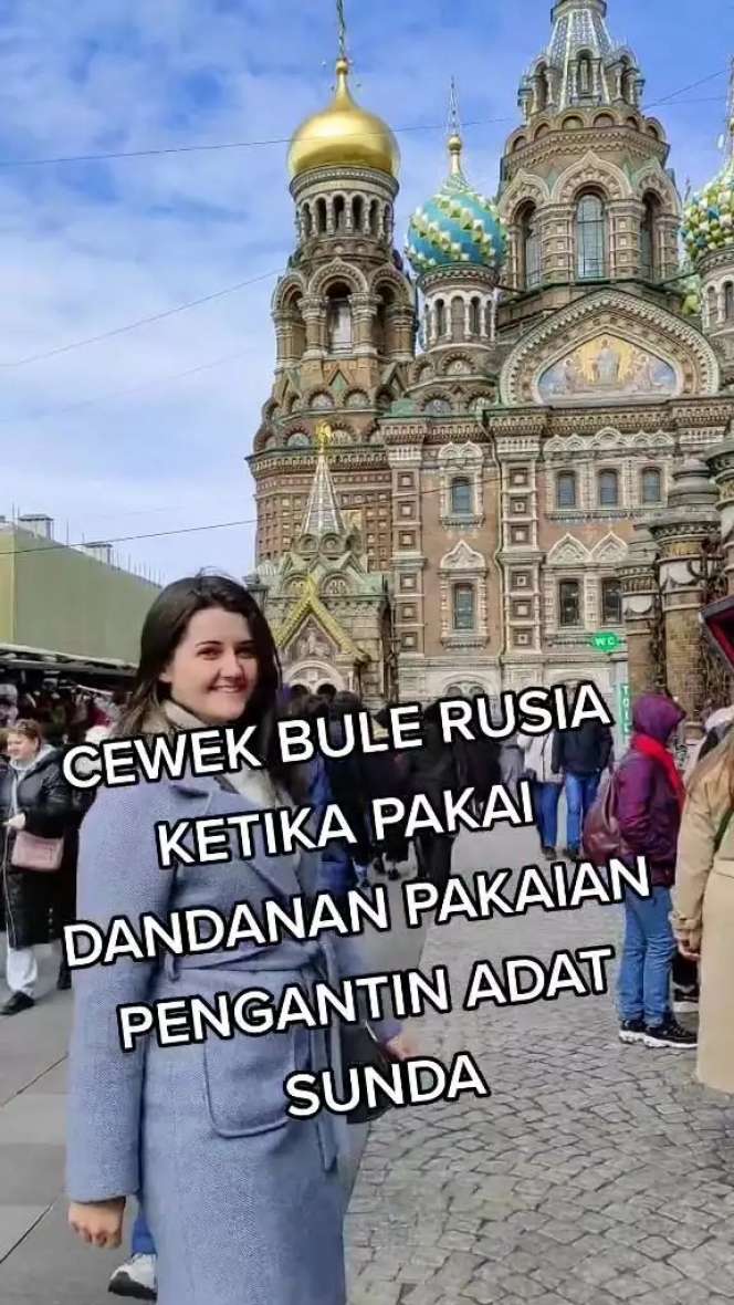 Potret Cewek Rusia Dirias MUA Jadi Pengantin Sunda, Cantiknya Bak Bidadari, Bikin Pangling!