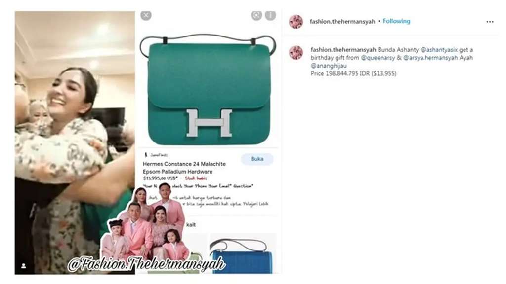 Banyak yang Dimaling, 10 Harga Tas Mewah Ashanty ini Bikin Nyesek, Bisa Beli Helikopter!