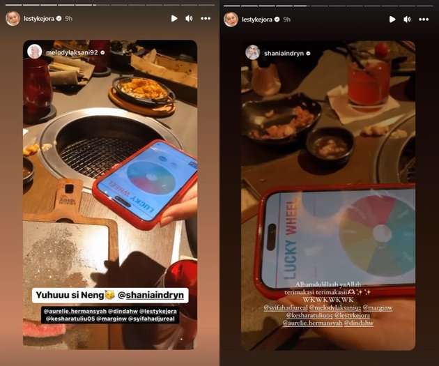 Potret Tawa Lepas Lesti Kejora Arisan Bareng Sahabat, Netizen Bandingkan Berbeda 360 Derajat saat Bersama Rizky Billar