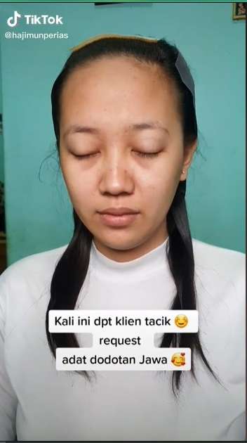 Potret Transformasi Pengantin Adat Jawa Request Makeup Ala Barbie Korea, Hasilnya Bikin Panglilng!