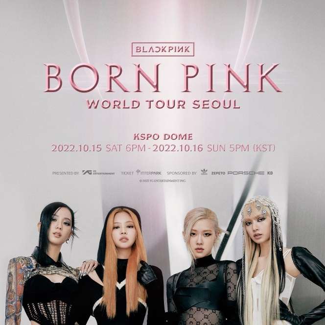 Potret Personel Blackpink Saat Konser di Arab Saudi, Kompak Pakai Pakaian Tertutup!