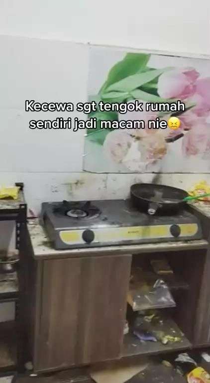 Ditinggal Penyewa dari 'Neraka', Potret Rumah Kontrakan Jadi Jorok dan Menjijikkan
