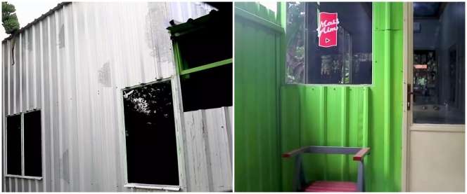Dari Luar Seperti Gudang Kumuh, Rumah Seng Ini Dalamnya Super Keren, Lihat Potretnya Bikin Takjub