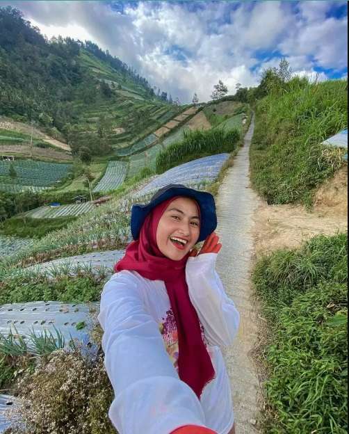 Potret Ladang dan Sawah Milik Mantan Pedangdut Novi Listiani, Ternyata Luas Banget!