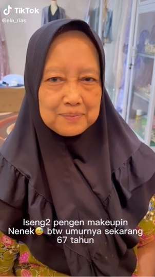Viral Nenek 67 Tahun Dirias MUA, Hasilnya Bak Gadis Usia 20-an, Berondong Auto Naksir!
