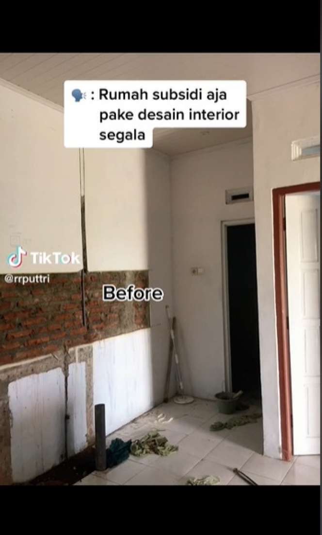 Viral Rumah Subsidi Dihina Pakai Jasa Desain Interior, Pemilik Buktikan Hasilnya Bikin Takjub