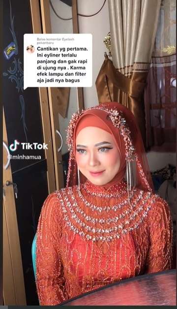 Potret Pengantin Nangis Usai Dirias MUA Pilihan Mertua, Langsung Pakai MUA Pilihan Sendiri, Hasilnya Beda Banget!