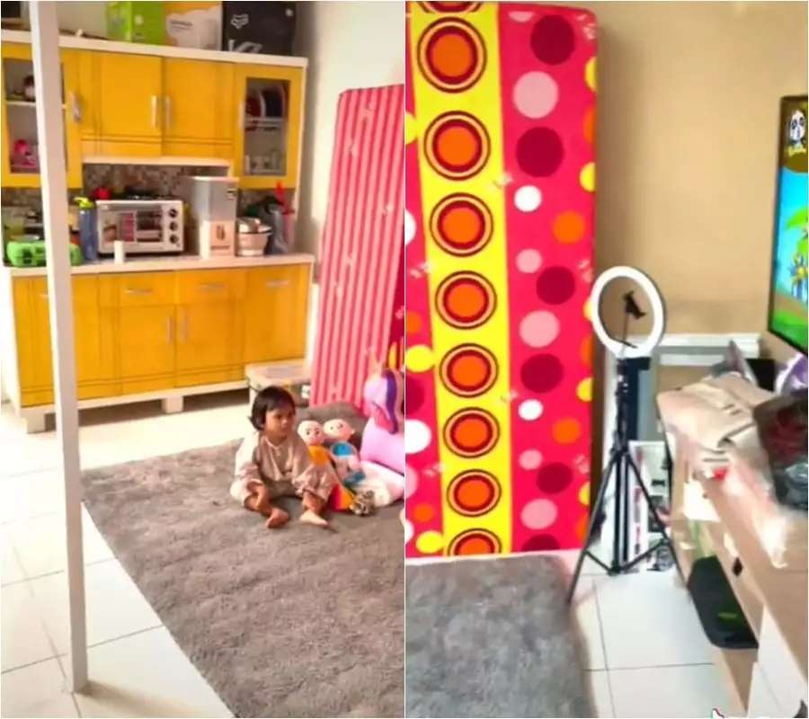 Transformasi Rumah Dinas Rusak & Kumuh Direnovasi Jadi Estetik, Bak Kamar Barbie!