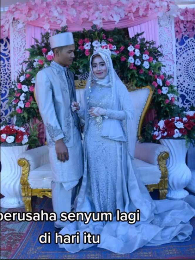 Potret Pengantin Dirias MUA Pilihan Orangtua, Hasilnya Bikin Nyesek, Disebut Mirip Hantu!