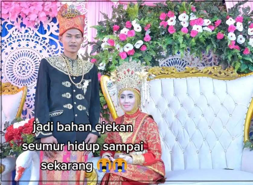 Potret Pengantin Dirias MUA Pilihan Orangtua, Hasilnya Bikin Nyesek, Disebut Mirip Hantu!