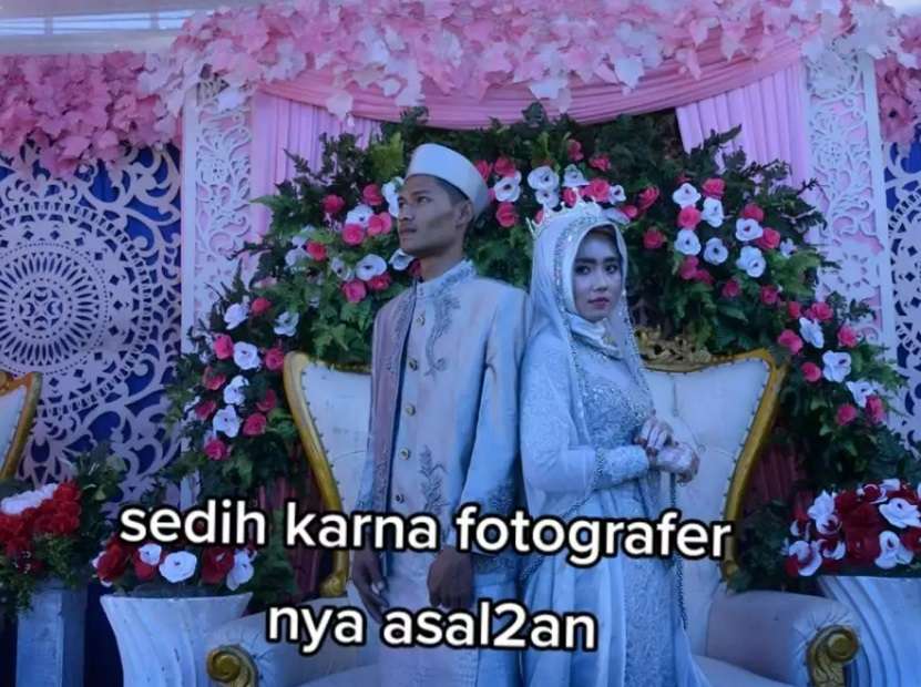 Potret Pengantin Dirias MUA Pilihan Orangtua, Hasilnya Bikin Nyesek, Disebut Mirip Hantu!