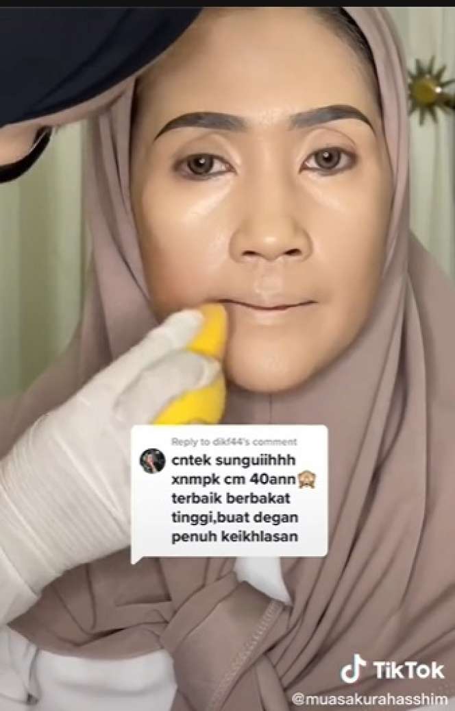 Potret Transformasi Pengantin Usia 40 Tahun Dirias MUA, Hasilnya Beda Banget, Jadi 20 Tahun Lebih Muda!