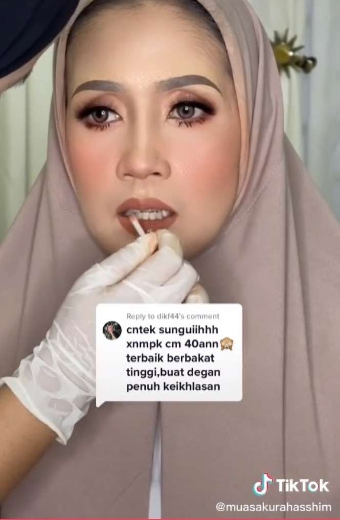 Potret Transformasi Pengantin Usia 40 Tahun Dirias MUA, Hasilnya Beda Banget, Jadi 20 Tahun Lebih Muda!