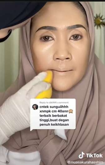 Potret Transformasi Pengantin Usia 40 Tahun Dirias MUA, Hasilnya Beda Banget, Jadi 20 Tahun Lebih Muda!