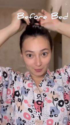 Potret Ritual Asmirandah Sebelum Tidur, Meski Tanpa Makeup Wajahnya Tetap Glowing