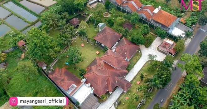 Potret Rumah Mewah Mayangsari di Purwokerto, The Real Istana