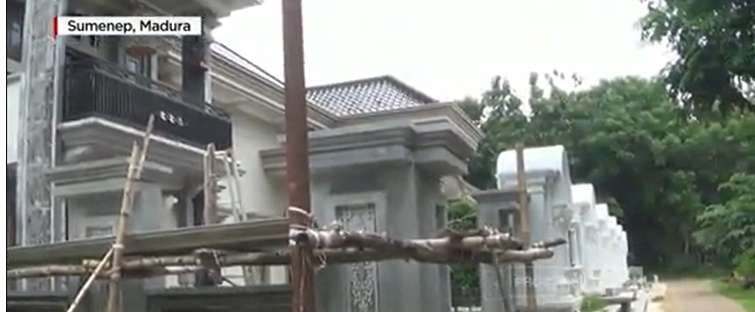 Penampakan Kampung Tajir di Madura, Rumah-Rumah Mewah Berderet Milik Pedagang Kelontong