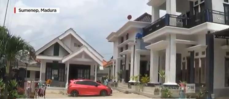 Penampakan Kampung Tajir di Madura, Rumah-Rumah Mewah Berderet Milik Pedagang Kelontong