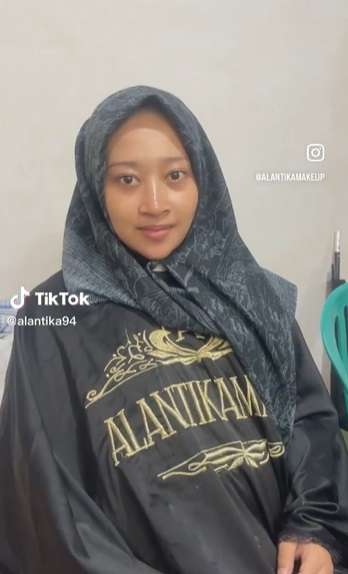 Potret Transformasi Wanita Hamil 8 Bulan Dirias MUA, Jadi Pengantin di Acara Resepsi, Penampilannya Bikin Pangling!