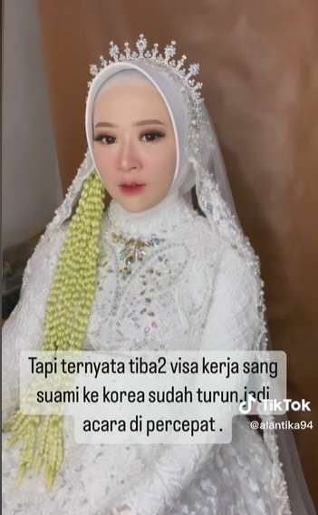 Potret Transformasi Wanita Hamil 8 Bulan Dirias MUA, Jadi Pengantin di Acara Resepsi, Penampilannya Bikin Pangling!