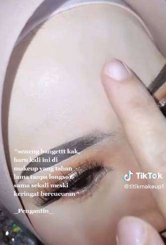 Makeup Pengantin Rusak karena Keringat, MUA Ini Buat Riasan Antilongsor 