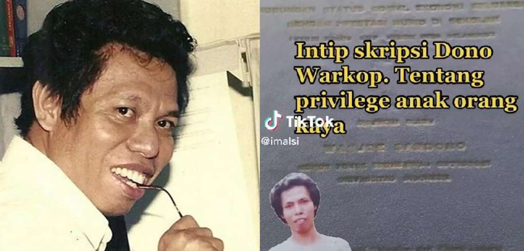 7 Potret Isi Skripsi Dono Warkop DKI yang Viral, Nama Sang Kekasih di Lembar Persembahan Jadi Sorotan
