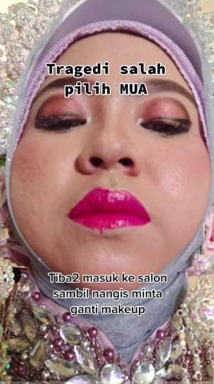 Salah Pilih MUA Saat Nikah, Pengantin Ini Putuskan Rias Ulang, Hasilnya Bak Barbie Hidup!