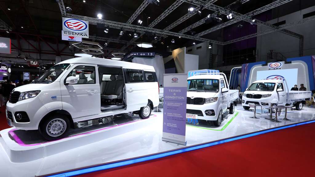 Mobil Listrik ESEMKA Mejeng di IIMS 2023, Begini Penampakannya