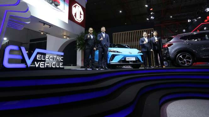 Intip Kecanggihan Mobil Listrik MG4 EV, Warnanya Ngejreng!