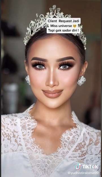 Potret MUA Pamer Skill Makeup Pengantin, Curhat Diminta Riasan Ala Miss Universe Namun Minim Budget, Endingnya Malah Bikin Takjub!