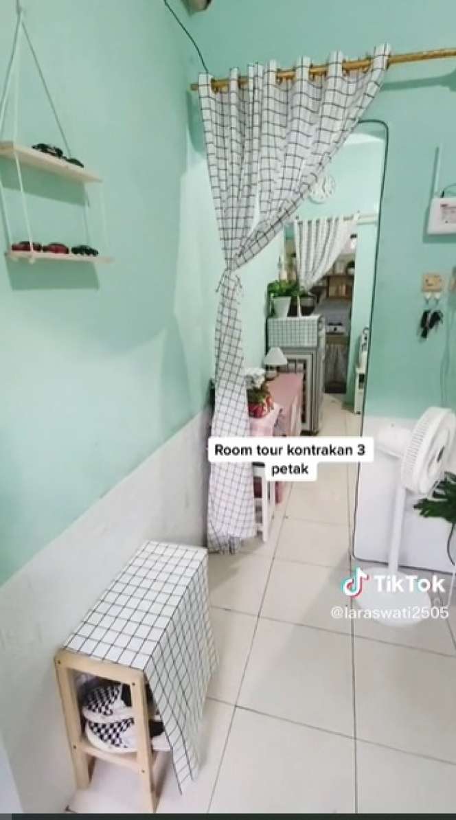 Potret Rumah Kontrakan Seluas 3 Petak, Isinya Lengkap Desainnya Bikin Melongo!