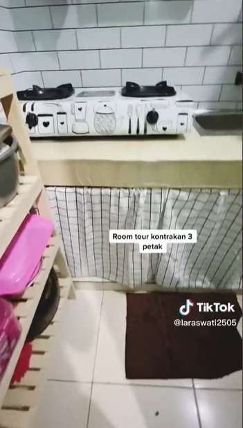 Potret Rumah Kontrakan Seluas 3 Petak, Isinya Lengkap Desainnya Bikin Melongo!