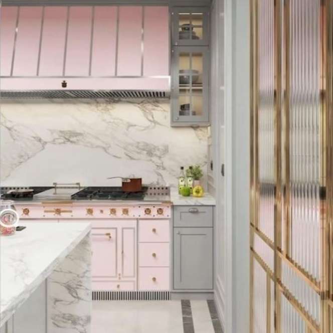 Kelewat Mewah! Dapur Baru Nagita Slavina Setara Mobil Lamborghini, Begini Potret Desainnya