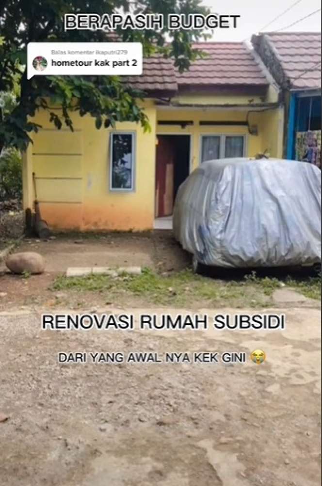 Potret Transformasi Rumah Subsidi Usai Direnovasi, Hasilnya Beda Banget, Bak Langit dan Bumi, Auto Bikin Betah!